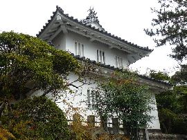 真浄寺の七面堂として移築された笠間城八幡櫓
