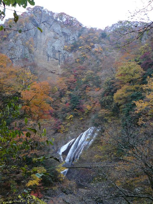 袋田の滝・遠景