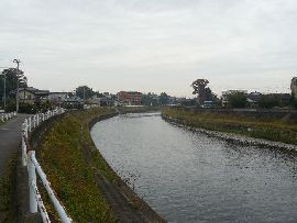 石川総管と縁がある下館城：外堀に利用された五行川