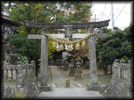八坂神社の石造鳥居